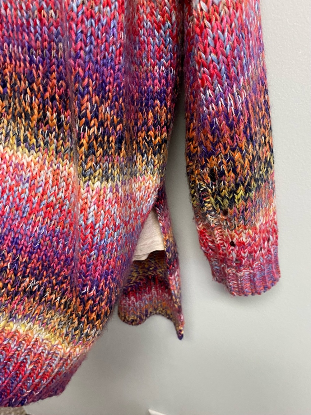 A BEAUTIFUL SOUL (ARULA) WOOL CARDIGAN SWEATER - 1X - Picture 4 of 10
